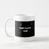 Nacht verpleegsters ROCK! Koffiemok (Links)