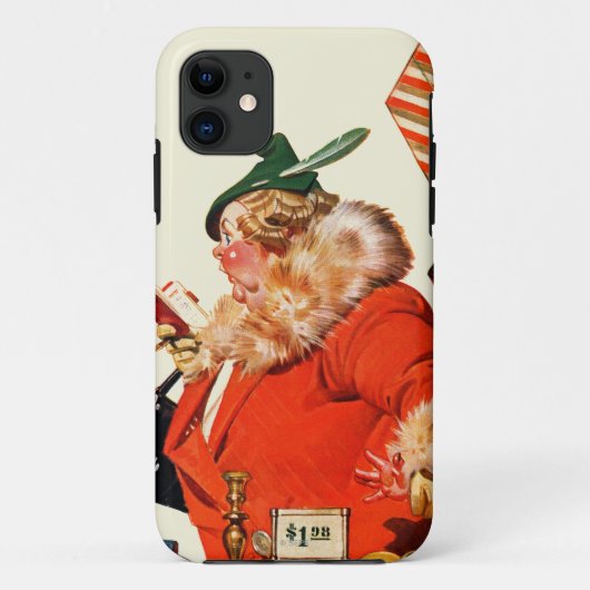 Nacht voor Kerstmis Case-Mate iPhone Case (Achterkant)