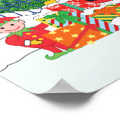 Nacht voor Kerstmis Poster (Hoek)