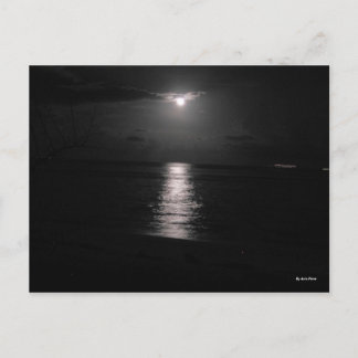 Nacht Zee Briefkaart