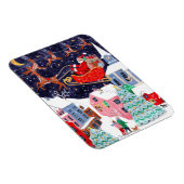 Nachtavond voor kerstfeestdag magneet (Rechterzijde)