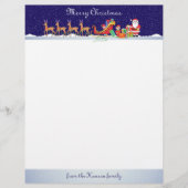 Nachtavond voor kerstnieuwsbrief briefhoofd (Voorkant)