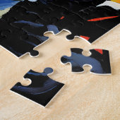 Nachtcafé in Parijs, 1900 Legpuzzel (Zijkant)