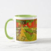 Nachtcafé van Vincent van Gogh Mok (Links)