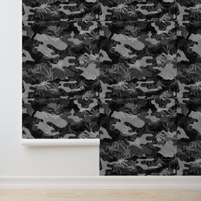 Nachtcamouflage ontwerp Camo Behang (Applicatie)