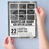 nachtclubflyer flyer (Hand)