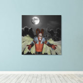 Nachtduivel Canvas Afdruk (Insitu (Houten vloer))