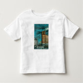 Nachtelijk Uitzicht Kearney St bij Chronicle Bldg Kinder Shirts (Voorkant)