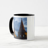 Nachtelijk uitzicht van het bekken van de vissers, mok (Voorkant links)