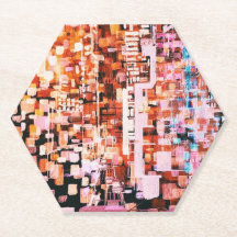 Nachtelijk uitzicht vanaf Flight Sticker