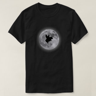 Nachtelijk vliegende varkens t-shirt