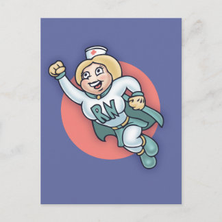 Nachtelijk zuster! briefkaart