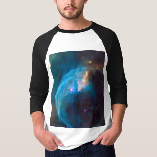 Nachtelijke  Afbeeldingen van het Landschap Simp T-shirt (Voorkant)