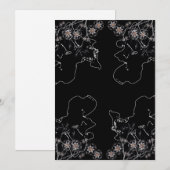 Nachtelijke bloei kaart (Voorkant / Achterkant)