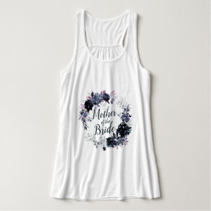 Nachtelijke bloemenkrans Moeder van de bruid Tanktop