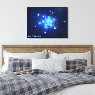 Nachtelijke hemel canvas afdruk