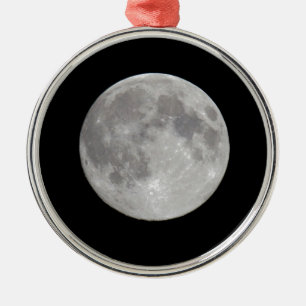 Nachtelijke hemel lichten maan sterren astronomie metalen ornament