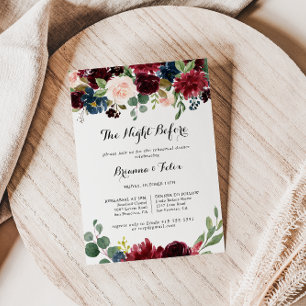 Nachtelijke kalligrafie voor repetitie kaart