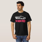 nachtelijke ophef in de auto t-shirt (Voorkant volledig)