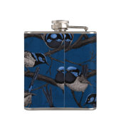 Nachtelijke sprookjes heupfles (Achterkant)