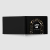 Nachtelijke sterrenhemel Zwarte Trouw Gastenboek (Volledig)