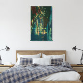 Nachtelijke tijd in Santa Catalina op Avalon Bay Canvas Afdruk (Insitu (Slaapkamer))