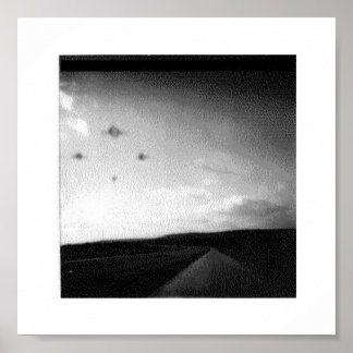 Nachtelijke UFOs Poster