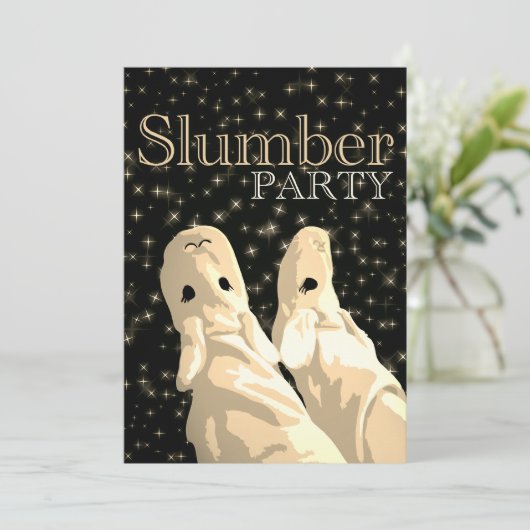 nachtelijke uitnodiging voor een slapende partij (Staand voorkant)