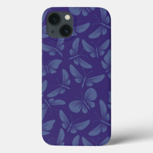 nachtelijke vlinder iPhone 13 hoesje