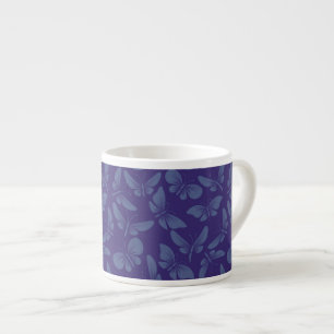 nachtelijke vlinder espresso kop
