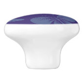 nachtelijke vlinder keramische knop (Zijkant)