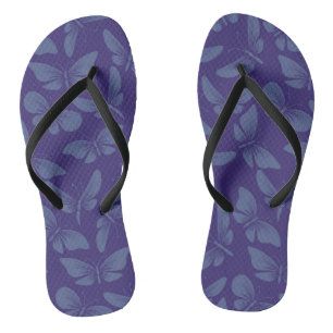 nachtelijke vlinder teenslippers