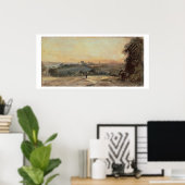 Nachtelijke zon poster (Thuiskantoor)