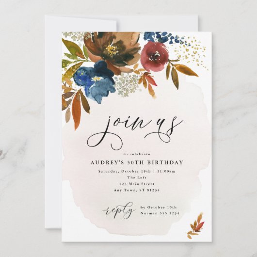 Nachtgenote en uitnodiging tot vrijdag (Voorkant)