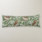 Nachtingales in de olijfboom lichaamskussen (Achterkant)