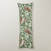 Nachtingales in de olijfboom lichaamskussen (Achterkant (Verticaal))