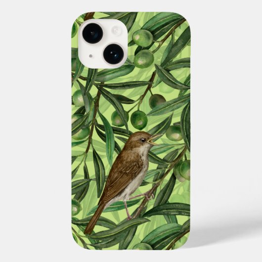 Nachtingales van de olijfboom 2 Case-Mate iPhone case (Achterkant)