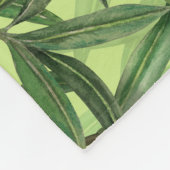 Nachtingales van de olijfboom 2 fleece deken (Hoek)