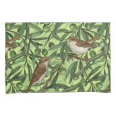 Nachtingales van de olijfboom 2 kussensloop (Voorkant-Rechts)