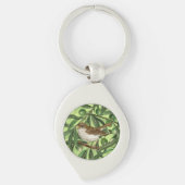 Nachtingales van de olijfboom 2 sleutelhanger (Voorkant)