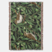 Nachtingales van de olijfboom 3 deken (Voorkant Verticaal)