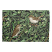 Nachtingales van de olijfboom 3 kussensloop (Achterkant-Links)