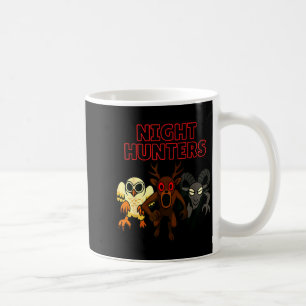 Nachtjagers. 3 Dieren In Het Bos. Cool Gamer Koffiemok