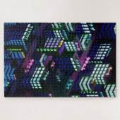 Nachtleven in de stad legpuzzel (Horizontaal)