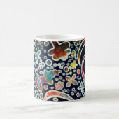 Nachtlichtreflectie Oorspronkelijk Abstract kunstw Koffiemok (Center)