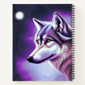 Nachtmaal Mystical Wolf Notitieboek (Achterkant)
