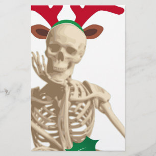nachtmerrie kerstmis briefpapier
