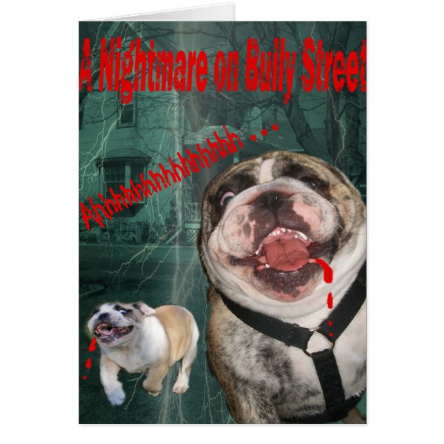 nachtmerrie op de stierenstraat (Voorkant)