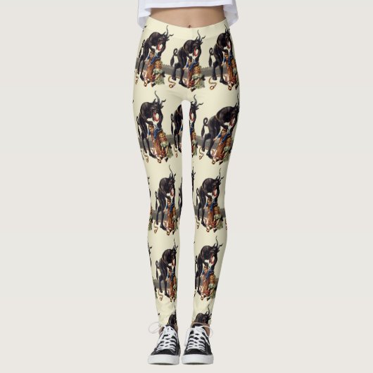 nachtmerrie voor kerstmis leggings (Voorkant)