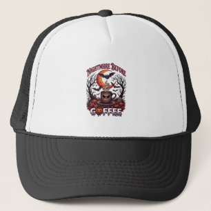 Nachtmerrie voor Koffie Halloween Schedel Mok Gees Trucker Pet